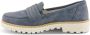 Rieker Instappers blauw Synthetisch Dames - Thumbnail 14