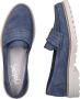 Rieker Instappers blauw Synthetisch Dames - Thumbnail 16
