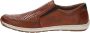 Rieker Instappers Slip-on sneaker instapschoen loafer met geperforeerde bovenkant - Thumbnail 8