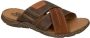 Rieker Kruisband Slippers bruin Synthetisch Heren - Thumbnail 7