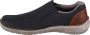 Rieker Moccasins 03079-14 Mannen Marineblauw Schoenen - Thumbnail 4