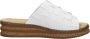 Rieker -Dames wit slippers & muiltjes - Thumbnail 5