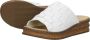Rieker -Dames wit slippers & muiltjes - Thumbnail 8