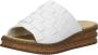 Rieker -Dames wit slippers & muiltjes - Thumbnail 10