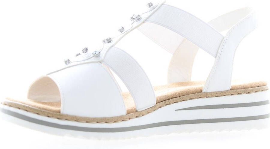 Rieker Platte sandalen