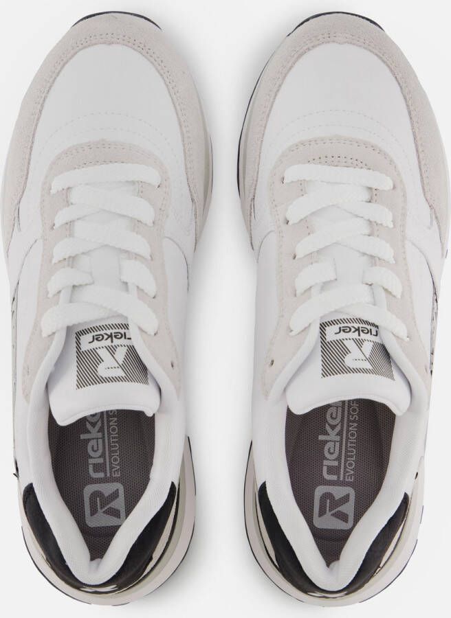 Rieker R-evolution Sneakers wit Synthetisch Dames