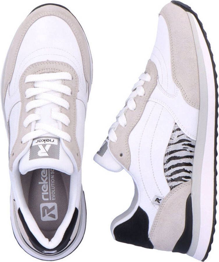 Rieker R-evolution Sneakers wit Synthetisch Dames