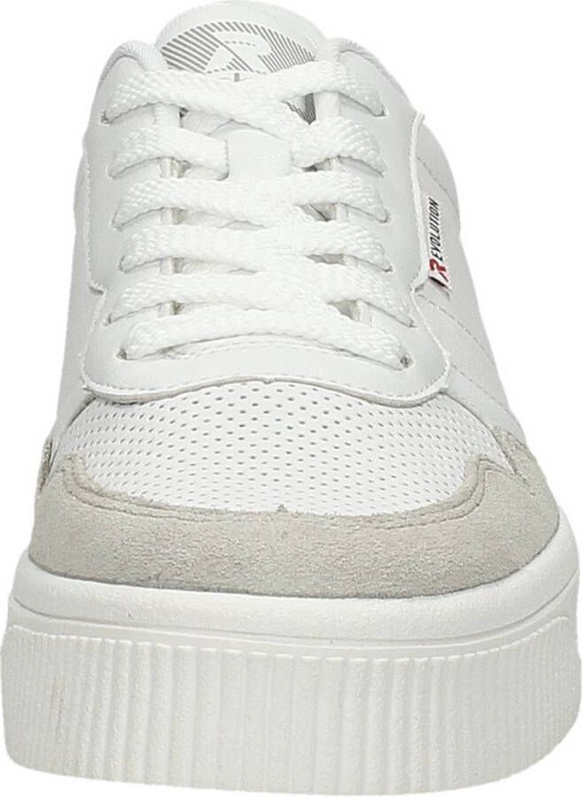 Rieker Revolution Veterschoenen Laag Wit