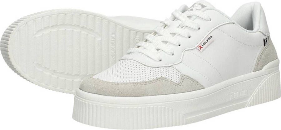 Rieker Revolution Veterschoenen Laag Wit