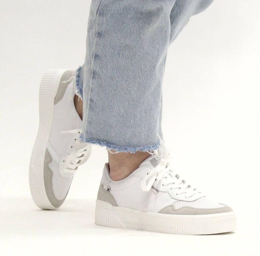 Rieker Revolution Veterschoenen Laag Wit