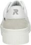 Rieker Sportieve Rode Vetersneakers voor Dames White Dames - Thumbnail 4