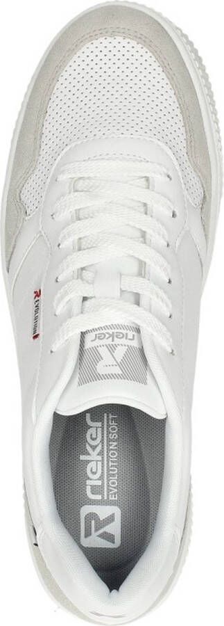 Rieker Revolution Veterschoenen Laag Wit