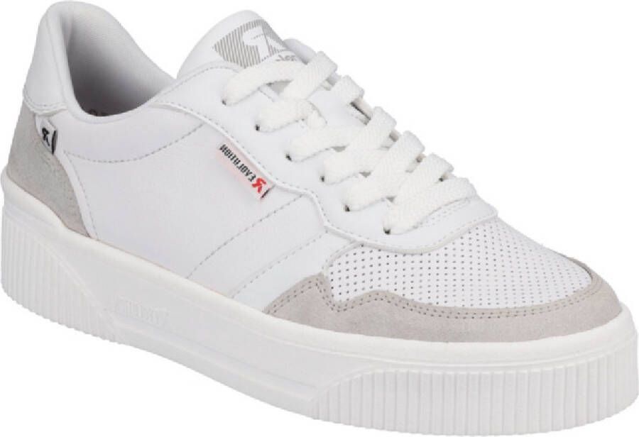 Rieker Revolution Veterschoenen Laag Wit