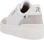 Rieker Sportieve Rode Vetersneakers voor Dames White Dames - Thumbnail 8