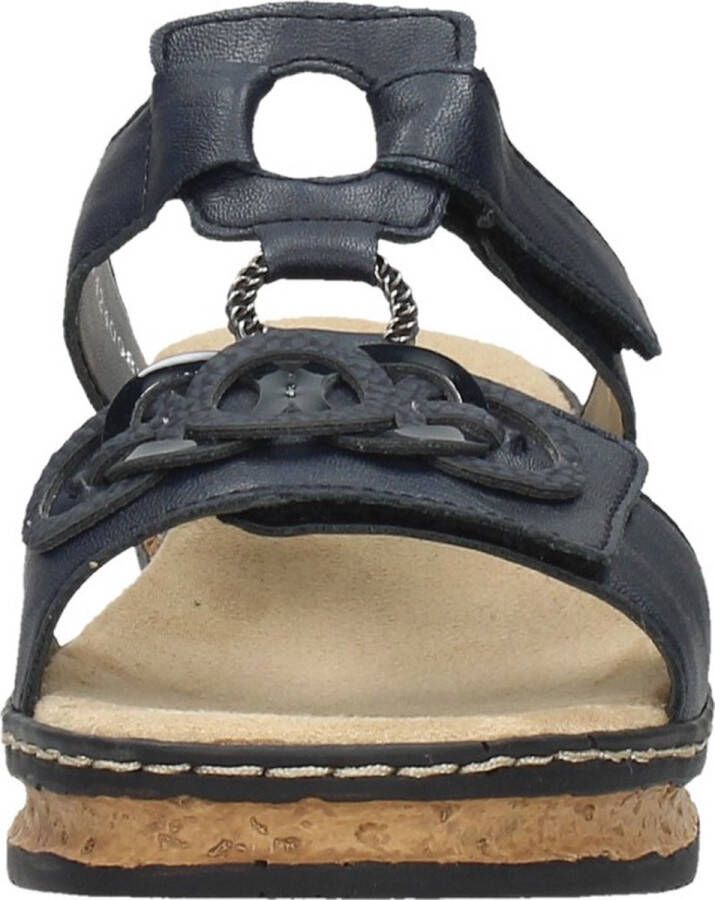Rieker Ring Sandalen zwart Synthetisch Dames