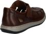 Rieker Bruine Leren Sandaal met Comfortabel Voetbed Brown Heren - Thumbnail 13