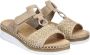 Rieker Dames schoenen V1243 60 Beige - Thumbnail 12