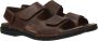 Rieker Casual Open Sandalen Brown Heren - Thumbnail 7