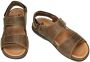 Rieker Casual Open Sandalen Brown Heren - Thumbnail 10