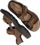 Rieker Heren Platte Sandaal in Bruin met Klittenbandsluitingen Brown Heren - Thumbnail 15