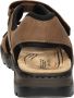 Rieker Heren Platte Sandaal in Bruin met Klittenbandsluitingen Brown Heren - Thumbnail 10