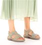 Rieker Sandalen zomerschoen sandaal sleehak met elastieken - Thumbnail 15