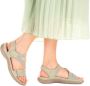 Rieker Sandalen zomerschoen sandaal sleehak met elastieken - Thumbnail 13