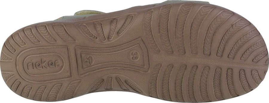 Rieker Sandalen zomerschoen sandaal sleehak met elastieken - Foto 15