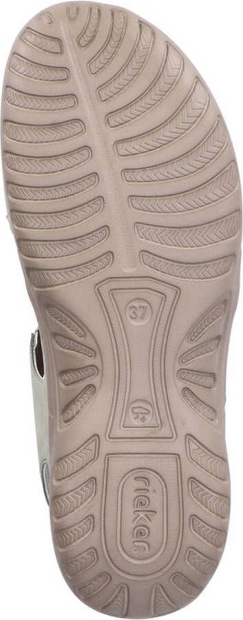 Rieker Sandalen zomerschoen sandaal sleehak met elastieken - Foto 5