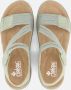 Rieker Sandalen zomerschoen sandaal sleehak met elastieken - Thumbnail 6