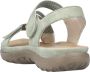 Rieker Sandalen zomerschoen sandaal sleehak met elastieken - Thumbnail 8