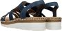 Rieker Sandalen zomerschoen sandaal sleehak met modieuze decoratieve elementen - Thumbnail 11