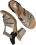 Rieker Elegante Comfortabele Sandalette Zwart Zilver Multicolor - Thumbnail 12