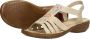 Rieker Sandalen Plat Sandalen Plat Beige - Thumbnail 14