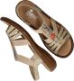 Rieker Sandalen Plat Sandalen Plat Beige - Thumbnail 15