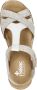 Rieker Comfortabele witte sandaal met leuke print White Dames - Thumbnail 8