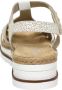 Rieker Comfortabele witte sandaal met leuke print White Dames - Thumbnail 9