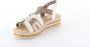 Rieker Beige Taupe Gevlochten Sandaal Beige - Thumbnail 12