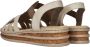 Rieker Beige Taupe Gevlochten Sandaal Beige - Thumbnail 4