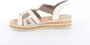 Rieker Beige Taupe Gevlochten Sandaal Beige Dames - Thumbnail 10