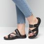 Rieker Beige Taupe Gevlochten Sandaal Beige Dames - Thumbnail 8