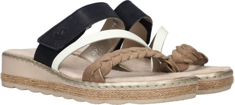 Rieker Sandalen taupe Synthetisch Dames