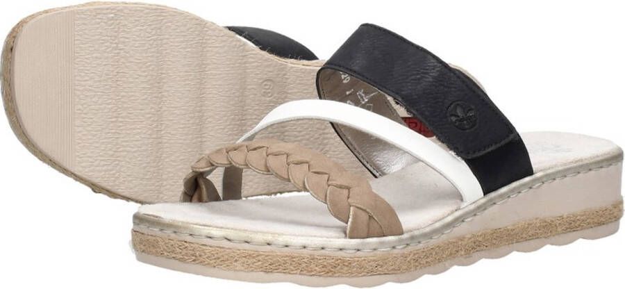 Rieker Sandalen taupe Synthetisch Dames