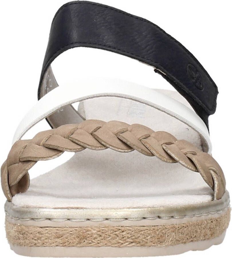 Rieker Sandalen taupe Synthetisch Dames