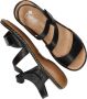 Rieker Comfortabele Zwarte Sandaal met Klittenbandsluiting Black Dames - Thumbnail 11