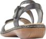 Rieker Comfortabele Zwarte Sandaal met Klittenbandsluiting Black - Thumbnail 10