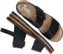 Rieker Zwarte sandaal met klittenbandsluiting Black Dames - Thumbnail 8