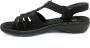 Rieker Sandalen zomerschoen sandaal sleehak met mooie versiering - Thumbnail 5