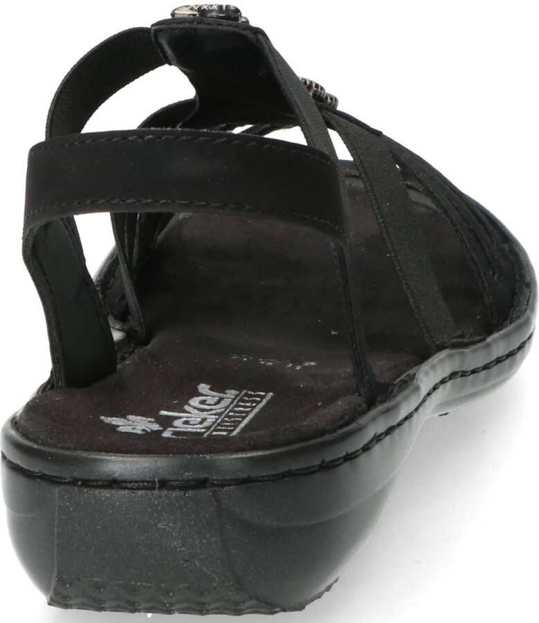 Rieker Sandalen zwart