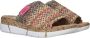Rieker Slippers sleehak zomerschoen slippers in zomerlook - Thumbnail 9